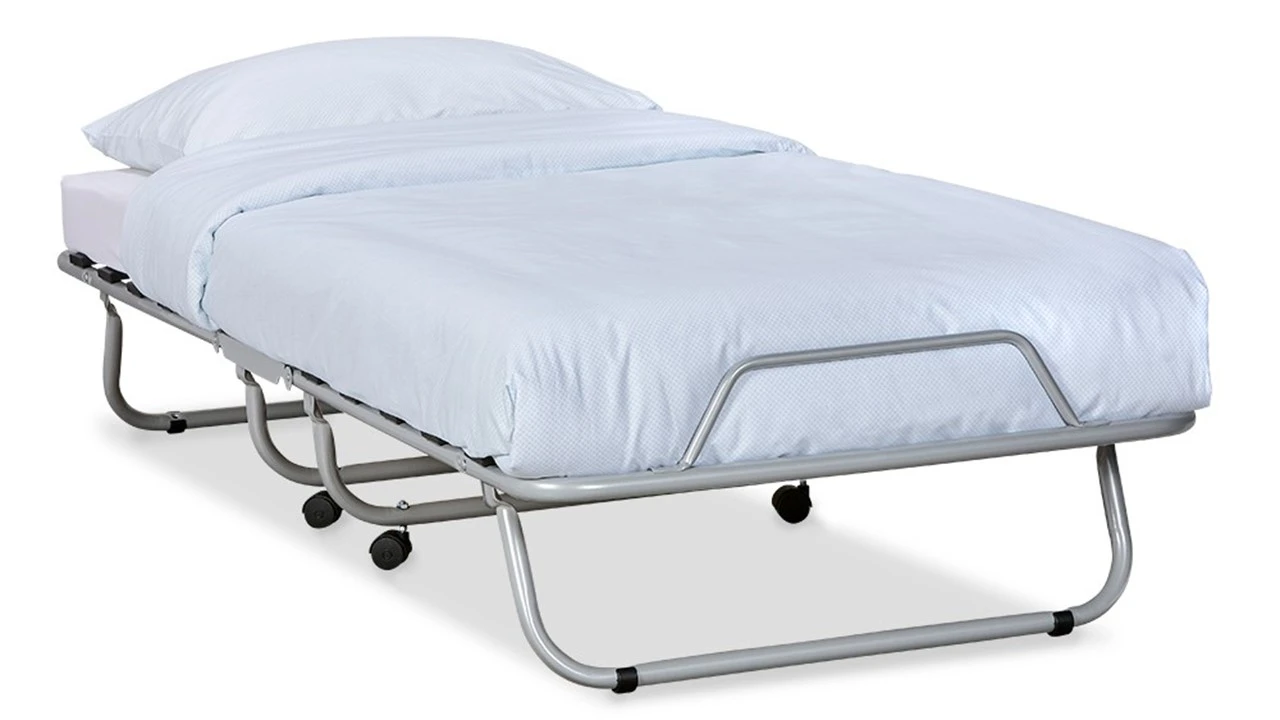 Vouwbed Meglio met 10cm Matras – Inclusief Bodem Verrijdbaar Logeerbed 3 Vouwbed Meglio met 10cm Matras – Inclusief Bodem Verrijdbaar Logeerbed