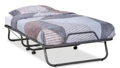 Vouwbed Migliore - 90x200 cm - Inklapbaar Logeerbed met 11cm Matras & Gratis Hoes