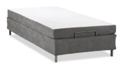 Vouwbed Olsen - Compact Opklapbed met 13cm Polyether Matras - Ruimtebesparend Gastenbed -Beter Bed Winkel Vouwbed Olsen donkergrijs 2