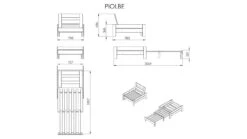 Vipack Pino Zetelbed - Scandinavisch Grenenhout Uitschuifbaar Kinderbed -Beter Bed Winkel Zetelbed Pino wit 3