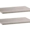 Storm Garderobekast Legplanken Set van 2 - Robuust Eiken Look Accessoires 1 Storm Garderobekast Legplanken Set van 2 - Robuust Eiken Look Accessoires -Beter Bed Winkel legplank Storm authentiek eiken
