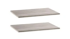 Storm Garderobekast Legplanken Set van 2 - Robuust Eiken Look Accessoires