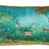 Beddinghouse x Van Gogh Museum Sierkussen Countryside – Veld met Irissen Geel & Paars – Luxe Satijn Look -Beter Bed Winkel sierkussen Countryside blue